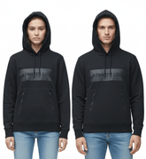 KENETH COLE MENS EMBOSSED LOGO HOODIE - Smgarment's